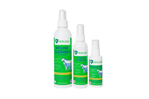 Wound Cleanser For Pets: 8 oz - Healers PetCare