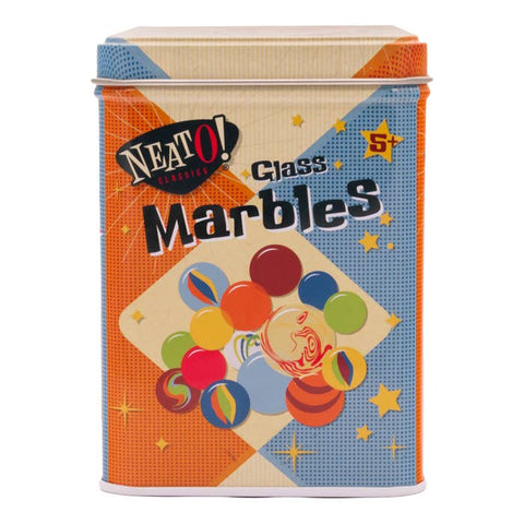Neato! 160 Marbles In A Tin Box - Toysmith