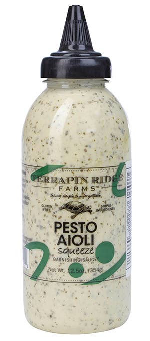 Pesto Aioli, 12.5 oz - Terrapin Ridge Farms