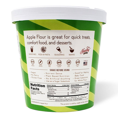 Apple Flour, 15 oz - Hearthy Foods