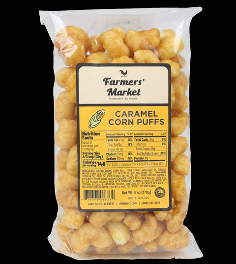 Caramel Corn Puffs (6oz) - Farmers' Market Foods