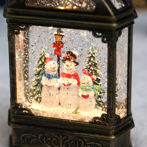 Christmas Vintage Snow Globe Lantern - SINT