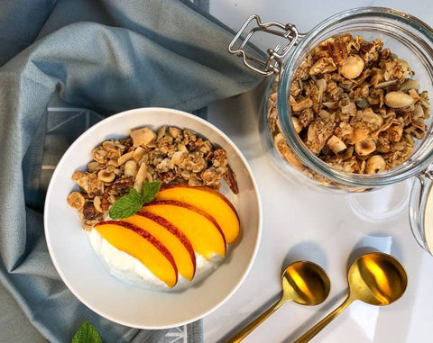 Organic Golden Crunchy Granola – Small Batch, Handcrafted: 6oz - Food To Live