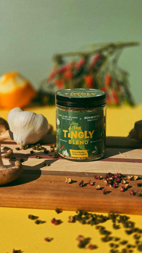 Tingly Blend, 4 oz - San Juan Island Sea Salt