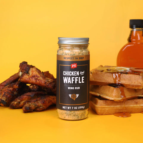 Chicken and Waffle Wing Rub, 7 oz - PS Seasoning