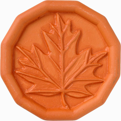 Brown Sugar Saver - Maple Leaf Design - JBK Pottery