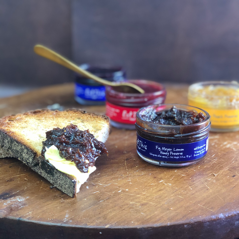 Fig, Meyer Lemon & Honey Preserve, 7 oz - Eat This Yum