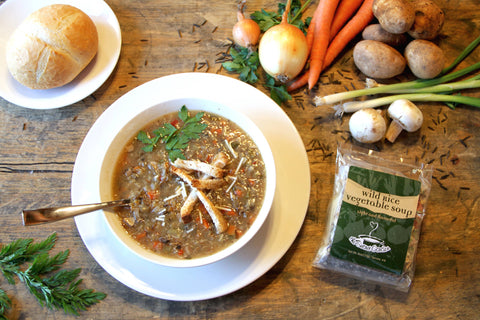 Vegetable Wild Rice Soup, 6 oz - The Secret Garden