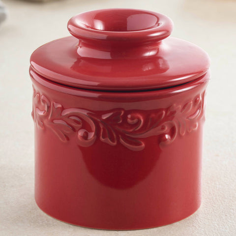 The Original Butter Bell® Crock, Antique Rouge
