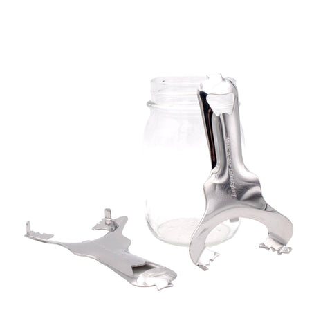 Mason Jar Lid Opener, Stainless Steel - Mason Jar Lifestyle