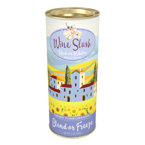 Red or White Wine Slush - Berry Pomegranate, 12oz - McSteven's