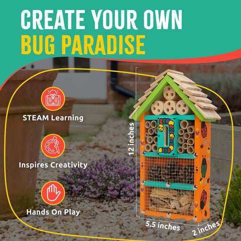 Bug Hotel Woodworking Kit - SparkJump