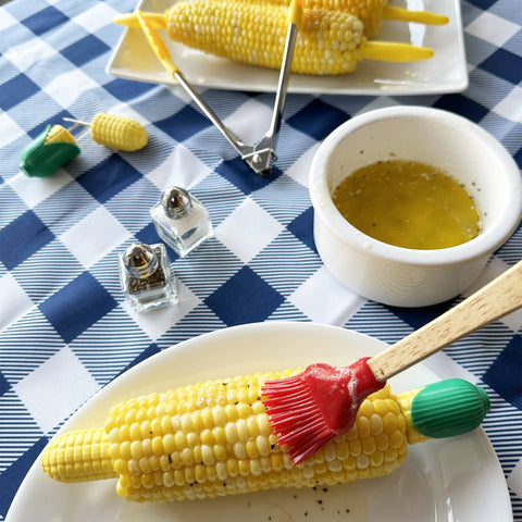 Corn Cob Holder, 1 nested set of 2 halves - R&M International