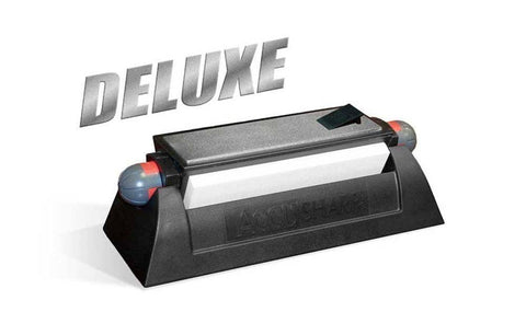 AccuSharp DELUXE Tri-Stone System, Three Stone Surfaces, Rubber Grip #025C - Benhalex