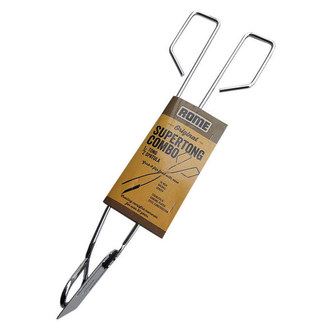 SuperTong Combo, Spatula/Tong, 16" - Rome Outdoor Cookware