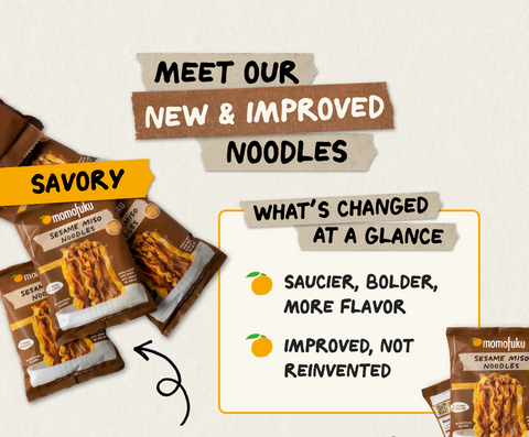 Sesame Miso Noodles, Pack of 4 - Momofuku