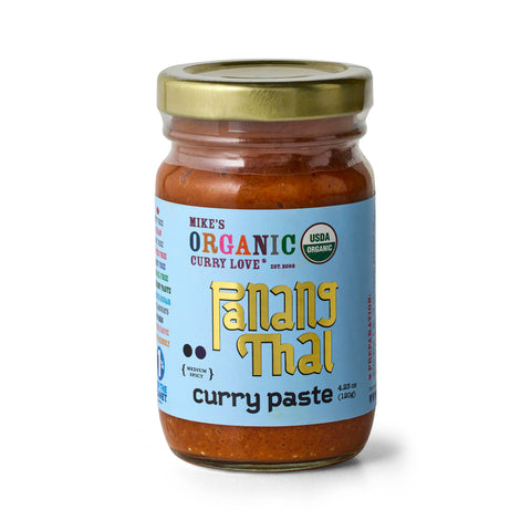 Panang Thai Curry Paste, 4.25 oz - Mike's Organic Curry Love