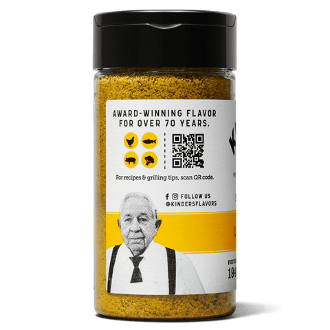 Lemon Pepper Seasoning, 6.25 oz - Kinder's Sauces & Seasonings