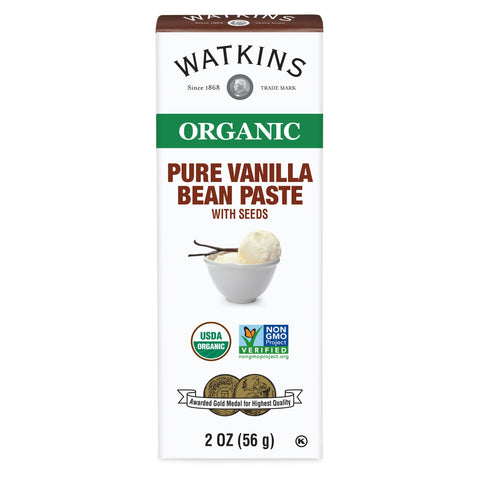 Organic Pure Vanilla Bean Paste, 2 oz - The Watkins Co.