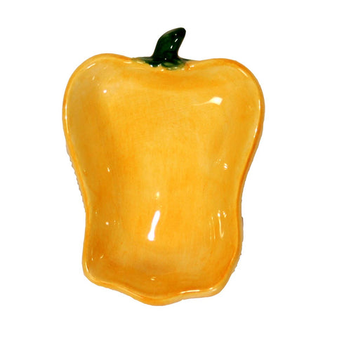 Bell Pepper Condiment Bowls: Yellow - Out of the Woods of Oregon