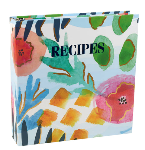 Watercolors, Create Your Own Collection of Recipes Cookbook - Meadowsweet Kitchens