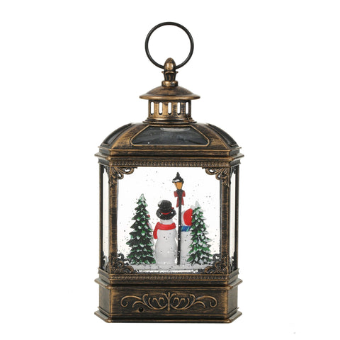 Christmas Vintage Snow Globe Lantern - SINT