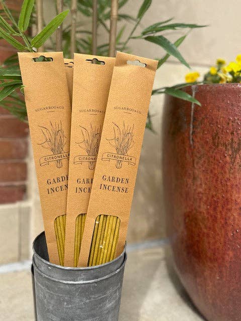 Citronella Incense, 10" 10-Pack - Sugarboo & Co