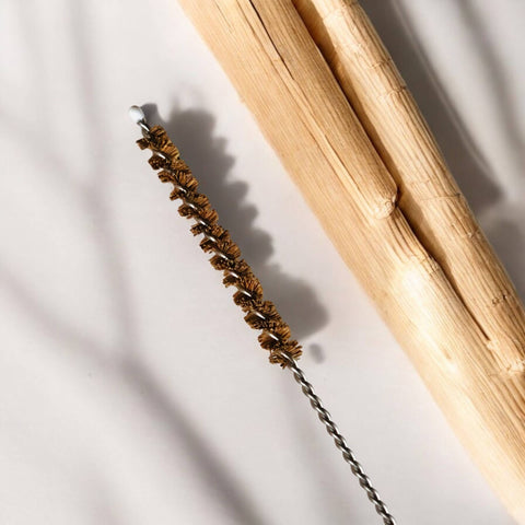 Coconut Fiber Plastic Free Straw Cleaner - Bamboo Switch