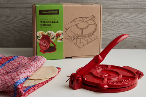 Cast Iron Tortilla Press Kit - Verve Culture