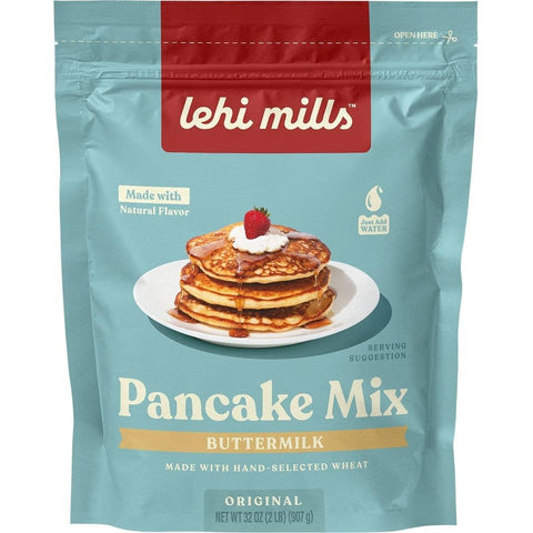 Buttermilk Pancake Mix: 2lb Pouch - Lehi Mills
