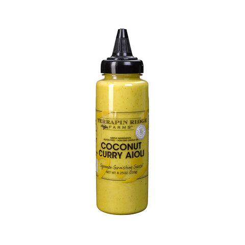 Coconut Curry Aioli Squeeze, 8.25 oz - Terrapin Ridge Farms
