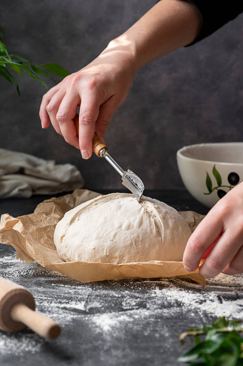 Stainless Steel Bread Lame With Handle, 15 Blades - Fox Run Brands