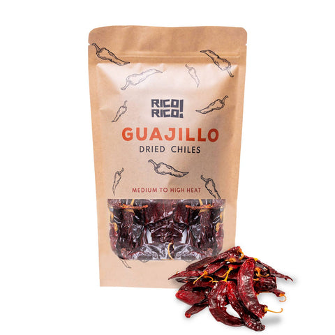 Guajillo Dried Chiles, 4oz - Rico Rico