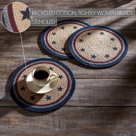 My Country Trivet Stencil Stars, Set of 3, 12 in - VHC Brands