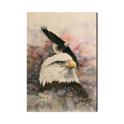 Power & Grace, Wood Classic Edge Postcard - DaydreamHQ