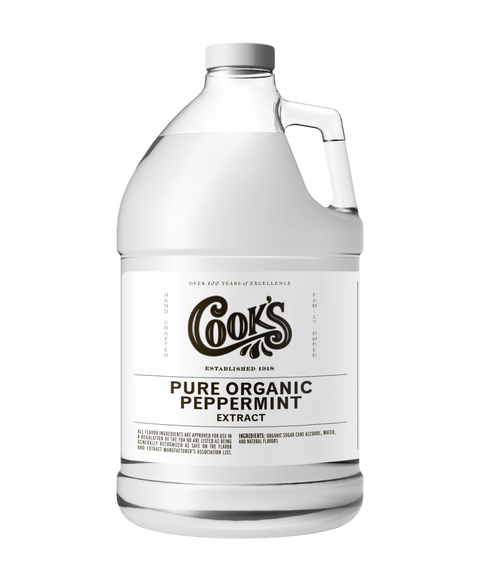 Organic Pure Peppermint Extract: 4 Oz - Cook Flavoring Company