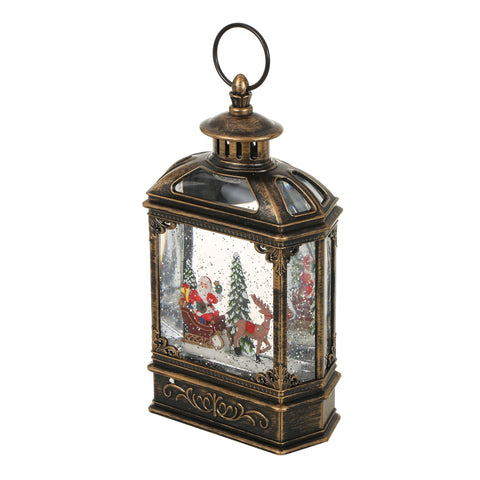 Christmas Vintage Snow Globe Lantern - SINT
