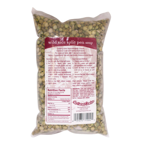 Split Pea Wild Rice Soup, 19 oz - The Secret Garden