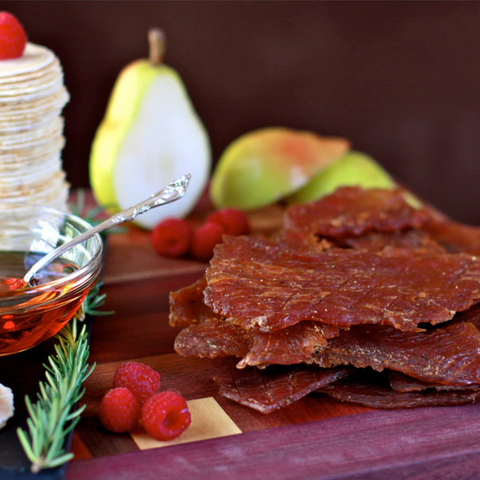 Honey Turkey Jerky- All-Natural, Mild, 4oz - Mahogany Smoked Meats