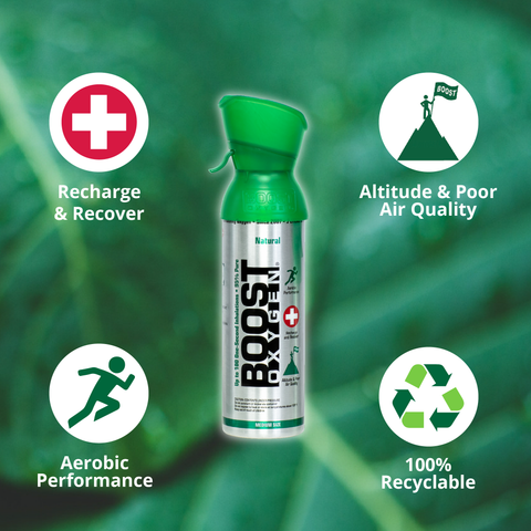 Boost Oxygen, Medium, Natural, 5L Canister