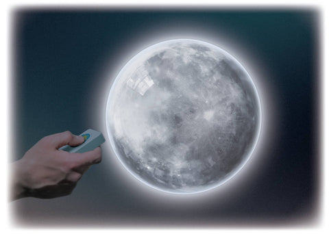 Smithsonian 3D LED Moon, 7 in - Toysmith