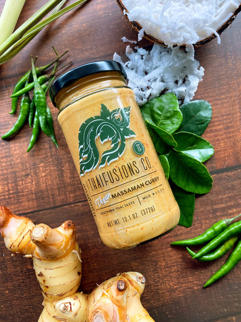 Thai Vegan Massaman Curry Sauce, 13.1 oz - Thaifusions