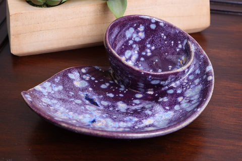Artisan Swirly Bowls, 6.5 to 7 in - Sawdust and Clay