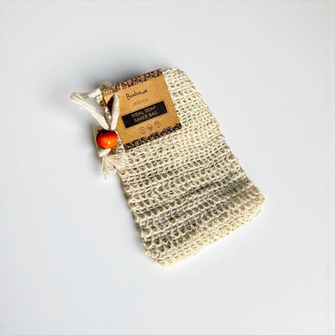 Compostable Sisal Soap Saver Bag, 5.5"x3.5" - Bamboo Switch