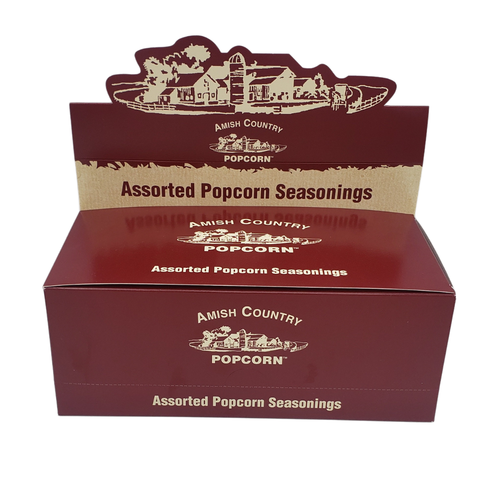 Popcorn Dust Seasonings, Variety - Amish Country Popcorn