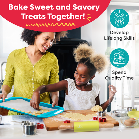 Cookie Cutter Set 27 piece - BPA-Free - Ages 4+ - Baketivity Corp