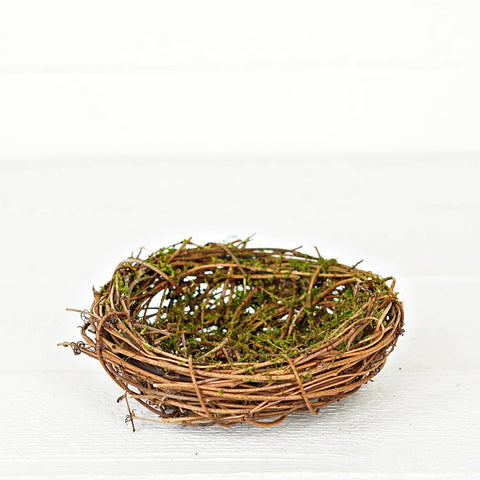 Twiggy Bird Nest with Moss - Holiday Depot Inc.