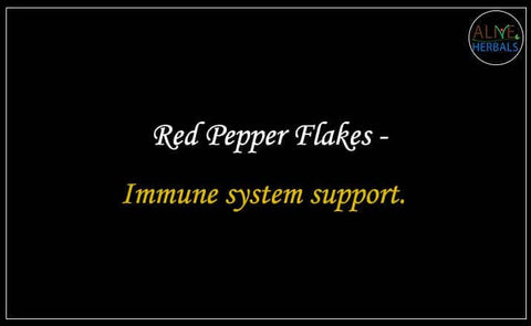 Red Pepper Flakes, 1.58 oz (45g) - Alive Herbals