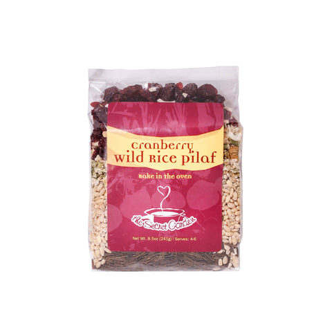 Cranberry Wild Rice Pilaf, 8.5 oz - The Secret Garden