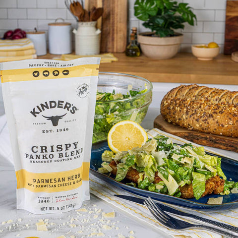 Parmesan Herb Crispy Panko Blend, 5 oz - Kinder's Sauces & Seasonings